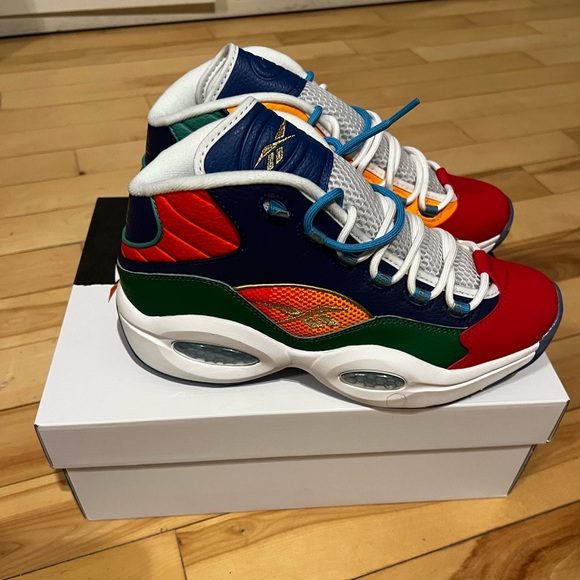 Reebok Mid Question VS concepts Allen Iverson 96 draft - Picture 5 of 6